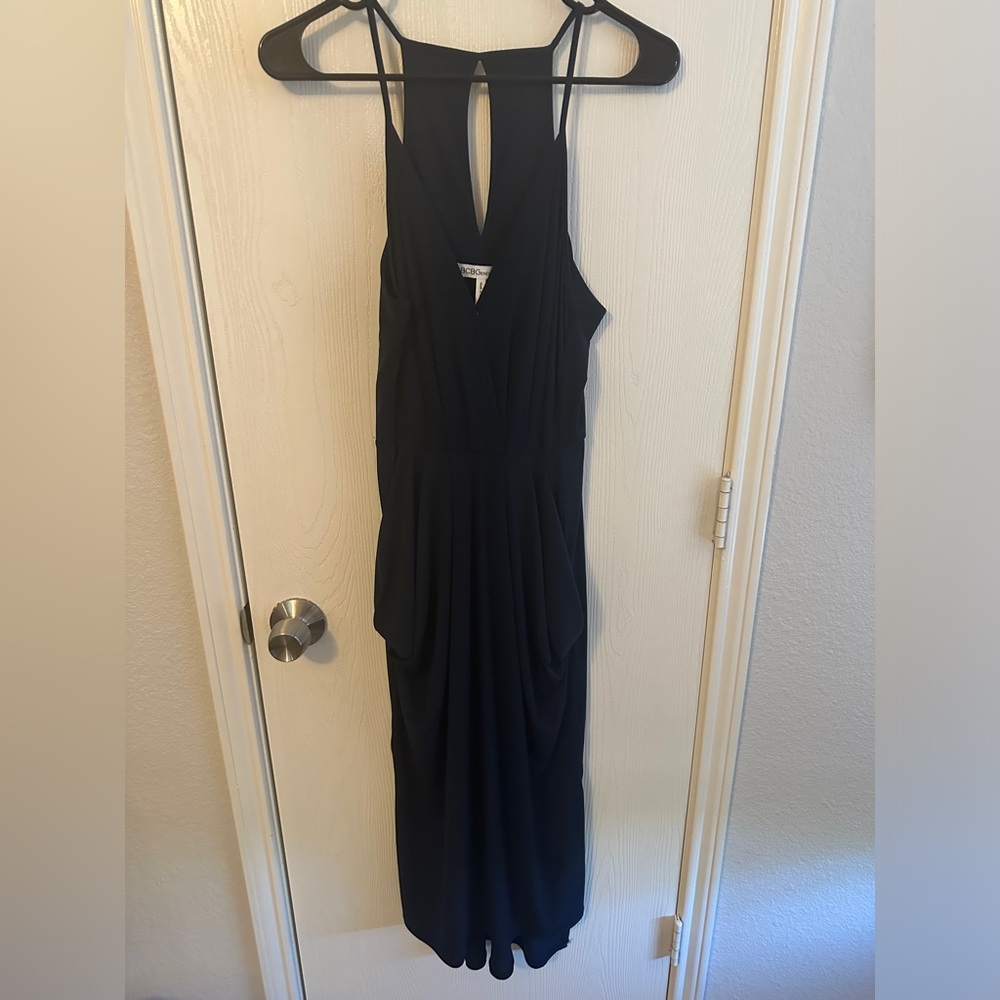 Navy BCBG dress with pockets